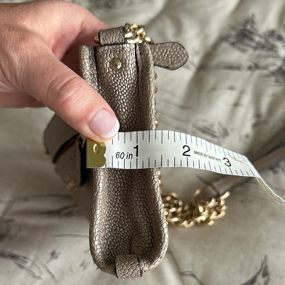 Coach tanish gold Leather Chain Crossbody Bag - Picture 14 of 14